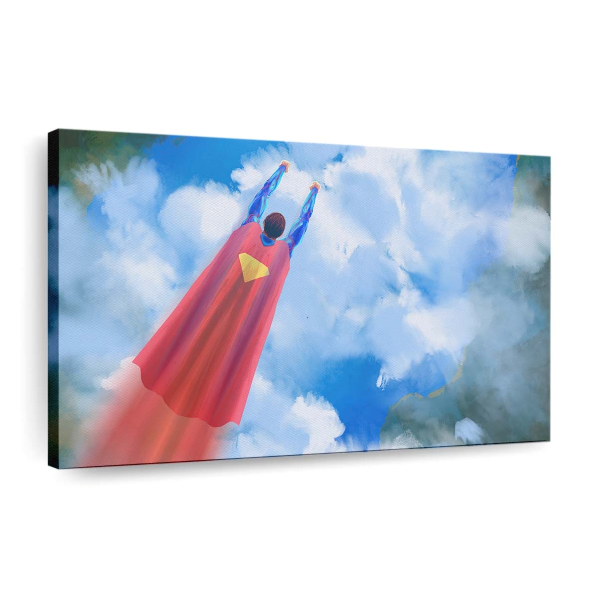 Superman Fly By Leinwandbilder | Wanddeko