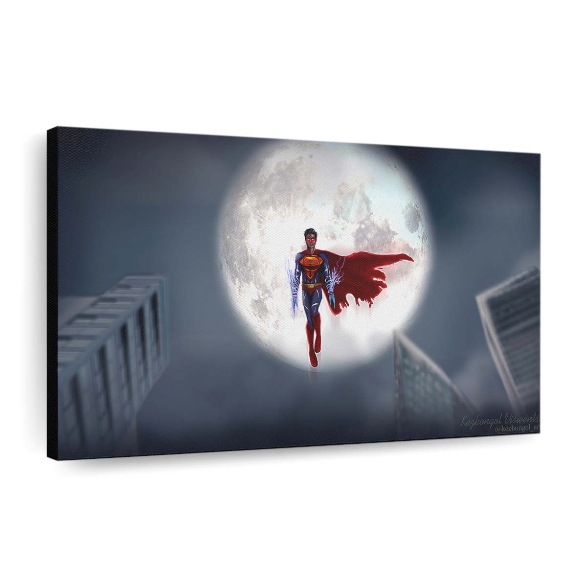 Superman Flying Leinwandbilder | Wanddeko