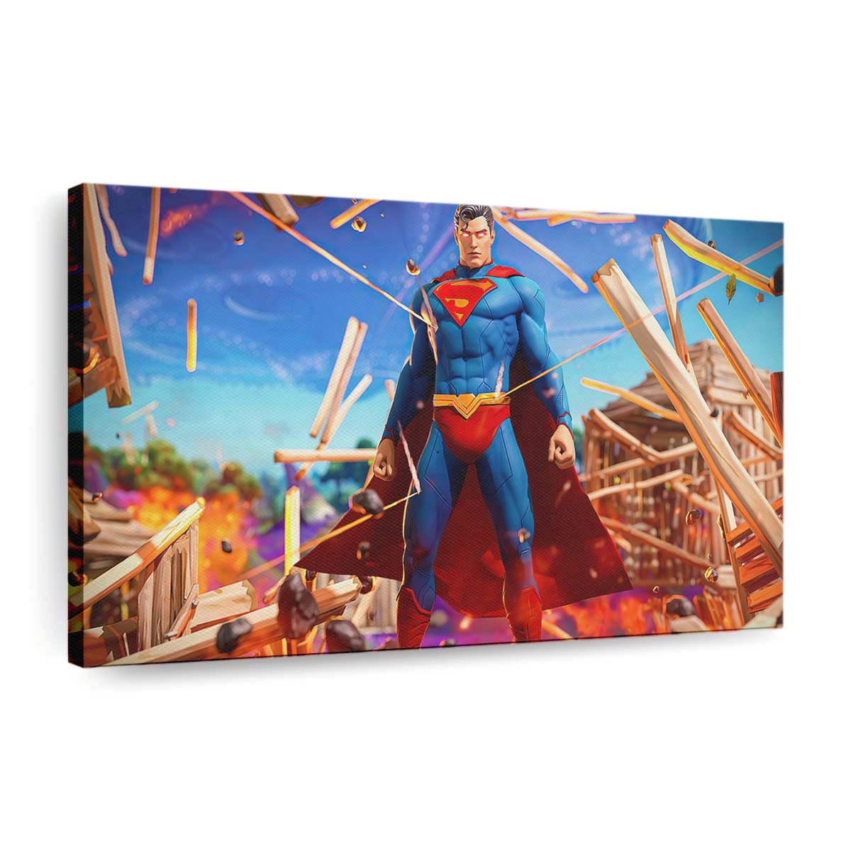 Superman Fortnite Leinwandbilder | Wanddeko