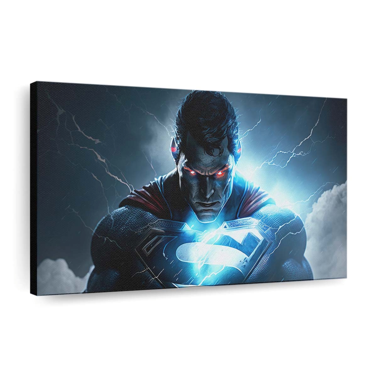 Superman Glowing Eyes 2 Leinwandbilder | Wanddeko