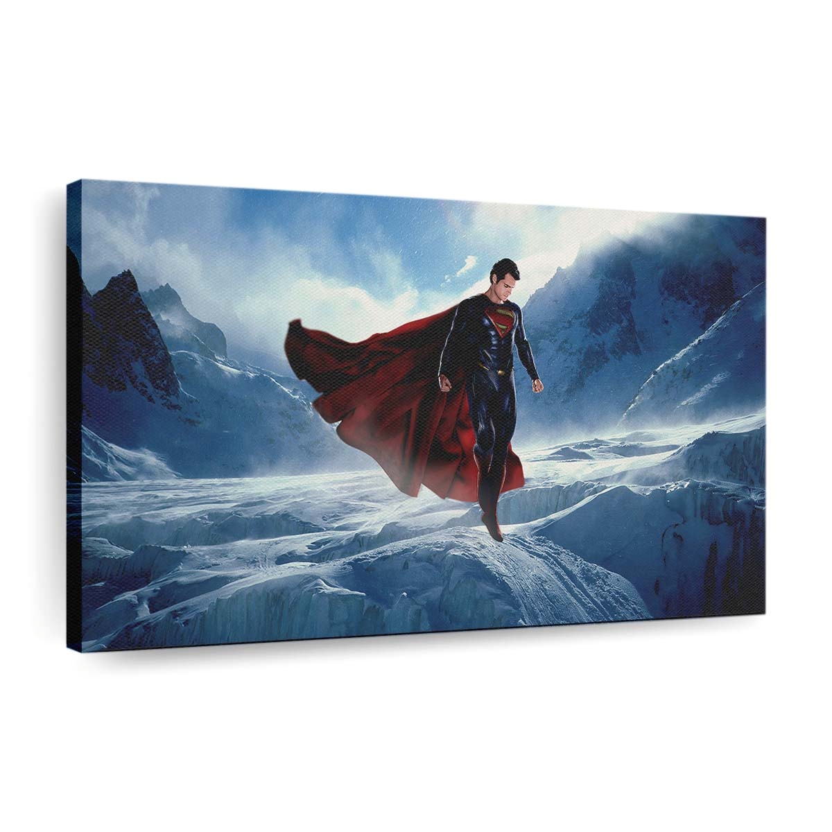 Superman Ice Mountains Leinwandbilder | Wanddeko