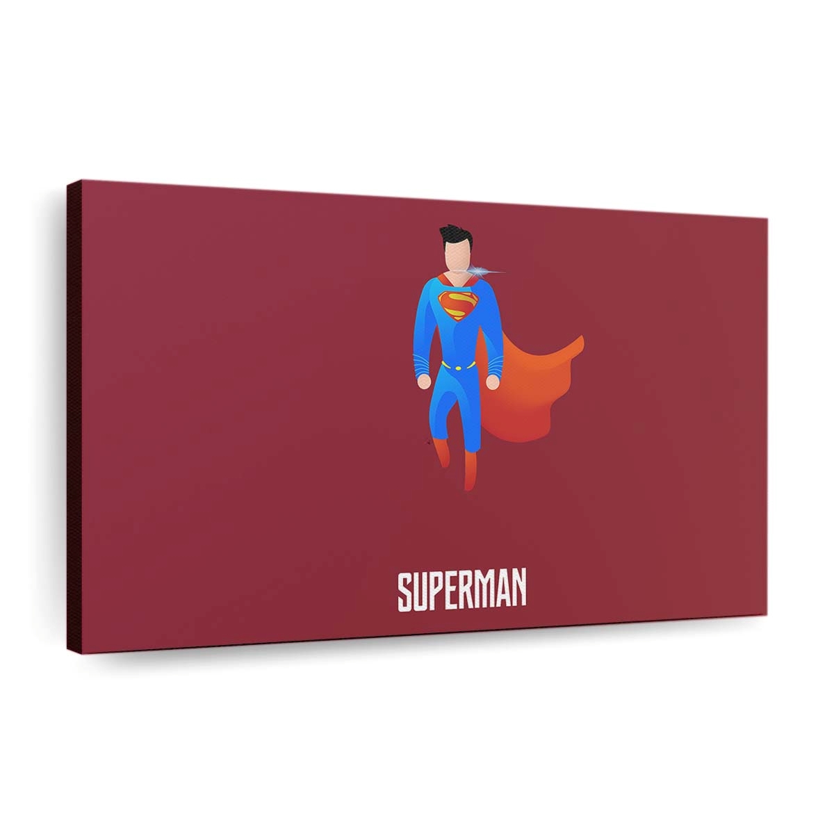 Superman Illustration Leinwandbilder | Wanddeko