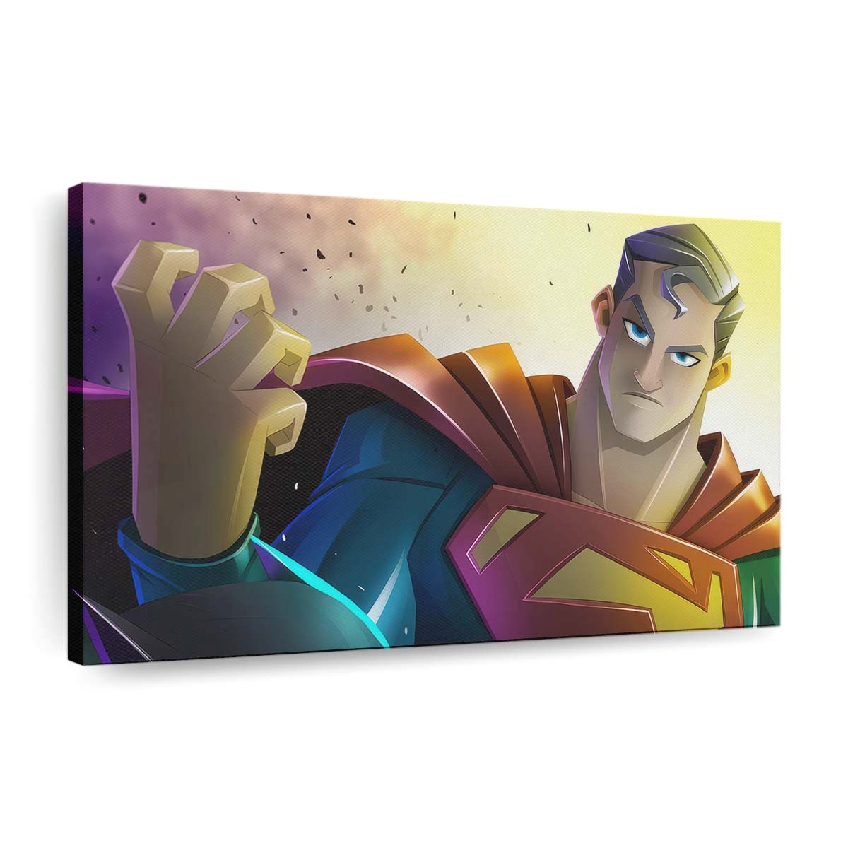 Superman Illustration Art Leinwandbilder | Wanddeko