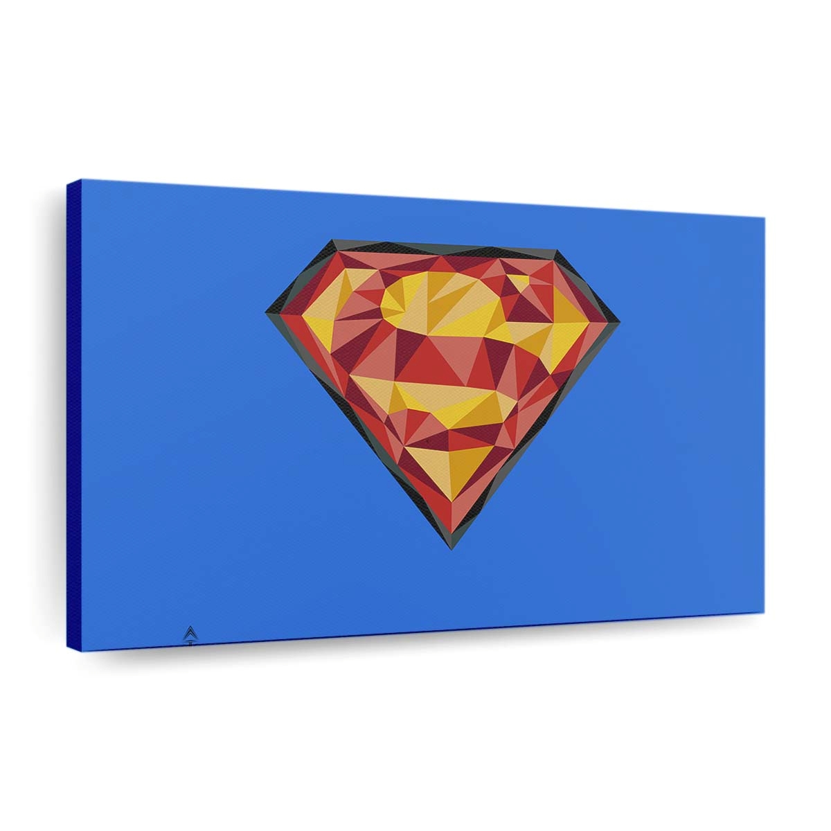 Superman Logo Art Leinwandbilder | Wanddeko