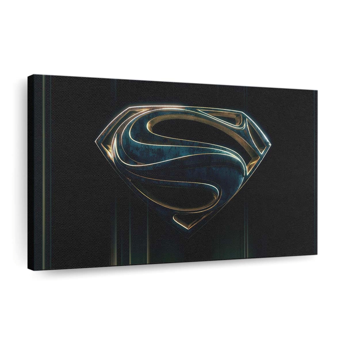 Superman Logo 3 Leinwandbilder | Wanddeko
