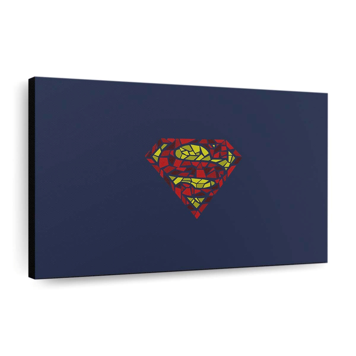 Superman Logo Artwork Leinwandbilder | Wanddeko