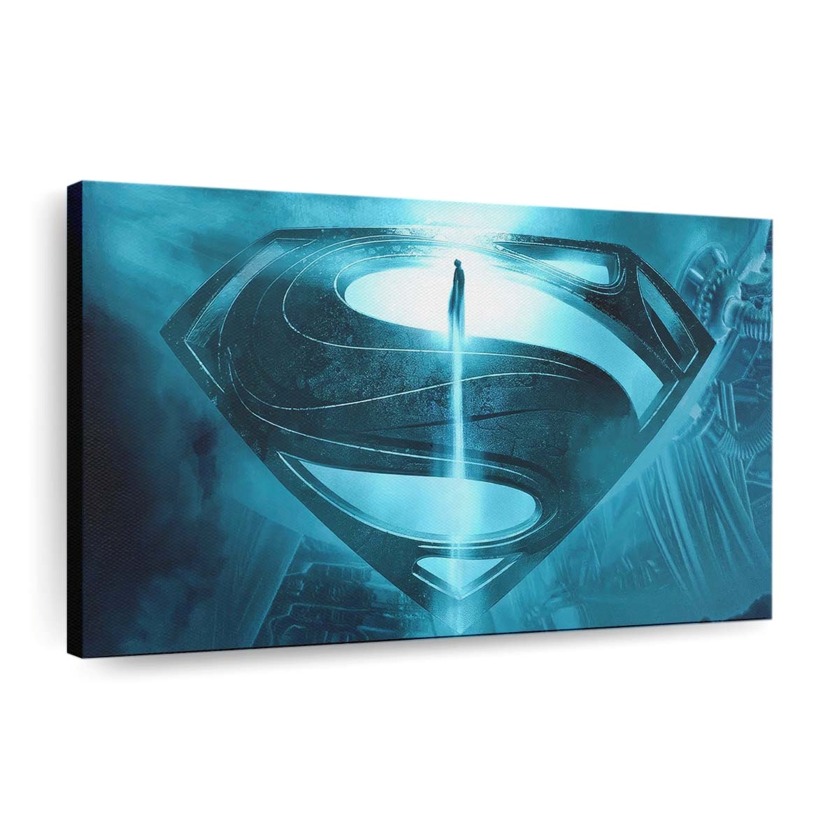 Superman Man Of Steel Art Leinwandbilder | Wanddeko