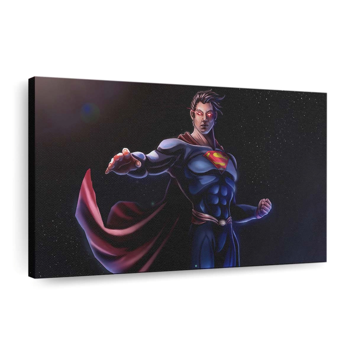 Superman Man Of Steel Comic Art Leinwandbilder | Wanddeko