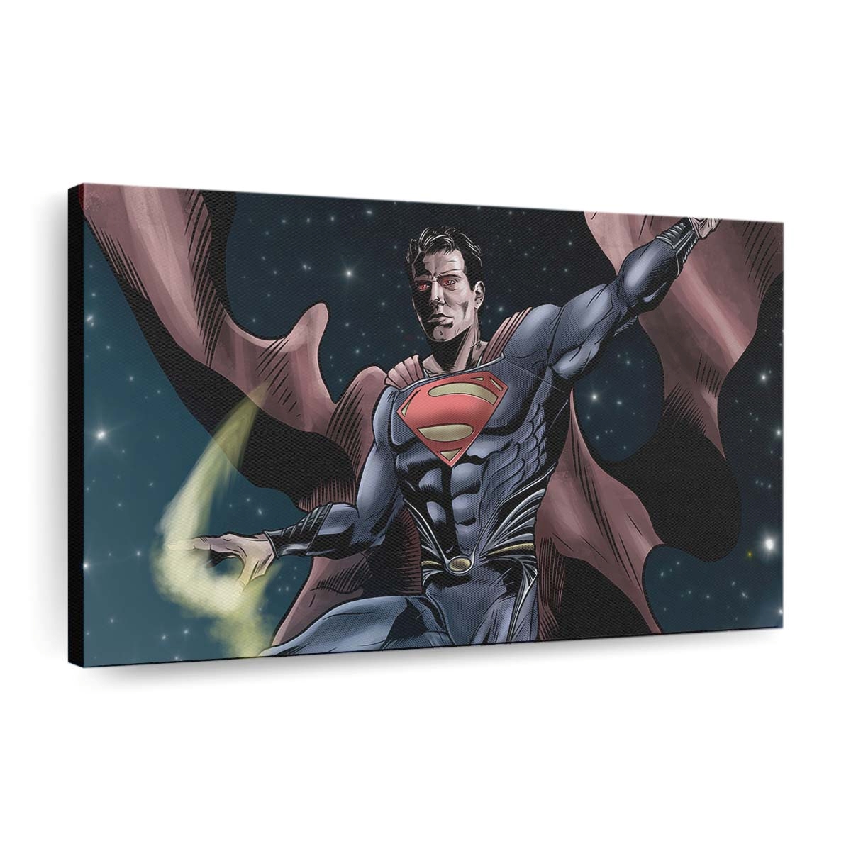 Superman Man Of Steel Digital Art Leinwandbilder | Wanddeko