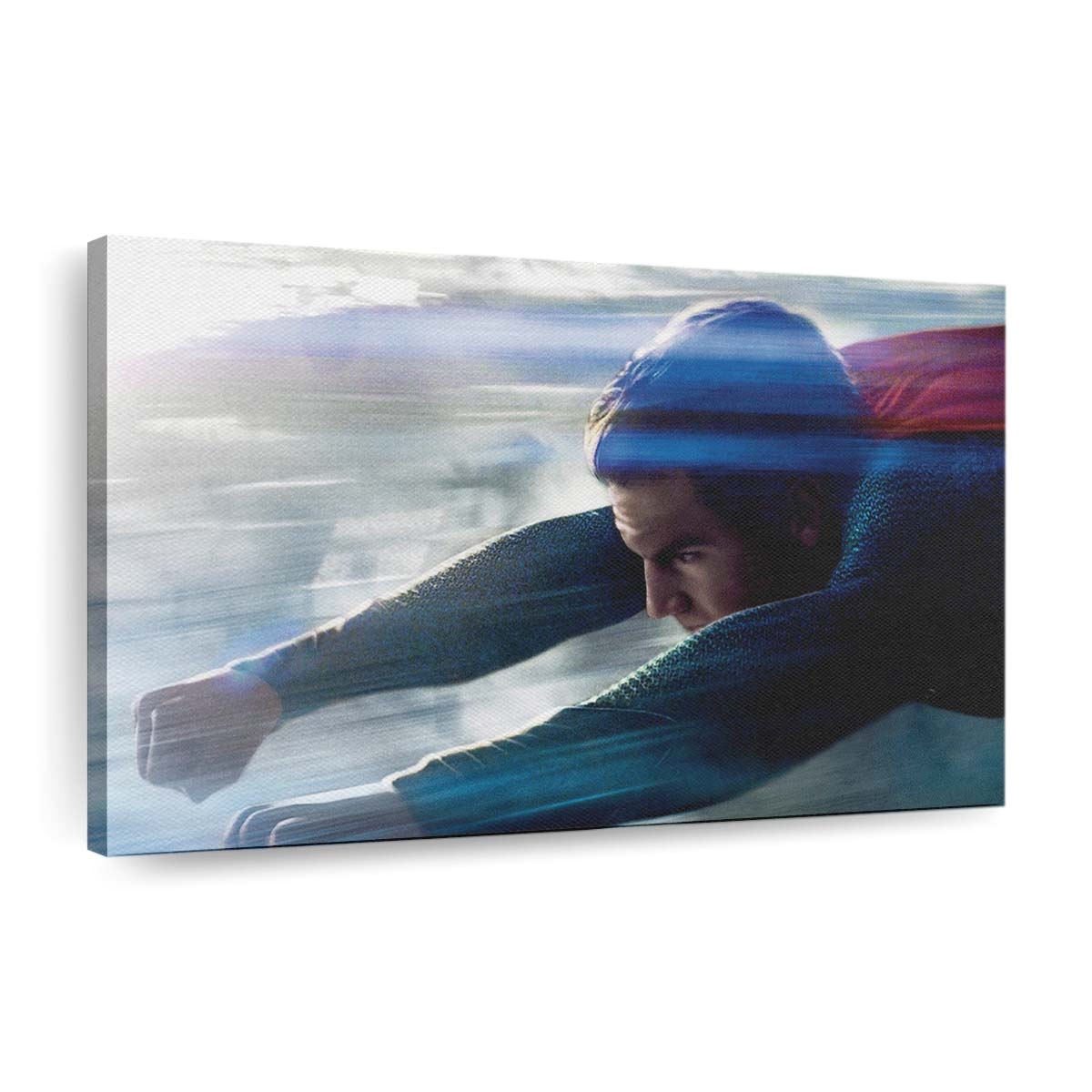 Superman Man Of Steel Flying Leinwandbilder | Wanddeko