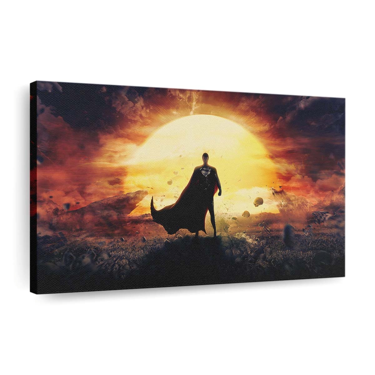 Superman Man Of Steel Leinwandbilder | Wanddeko