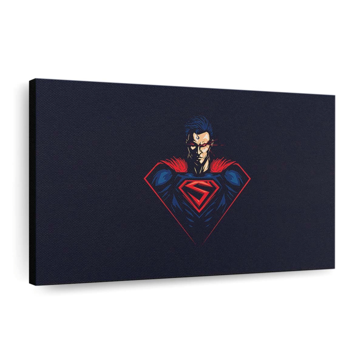 Superman Minimal Art Leinwandbilder | Wanddeko