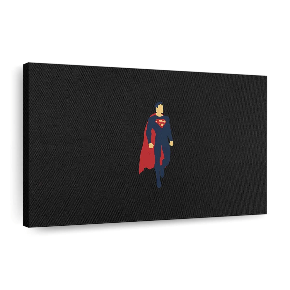 Superman Minimalism 4 Leinwandbilder | Wanddeko