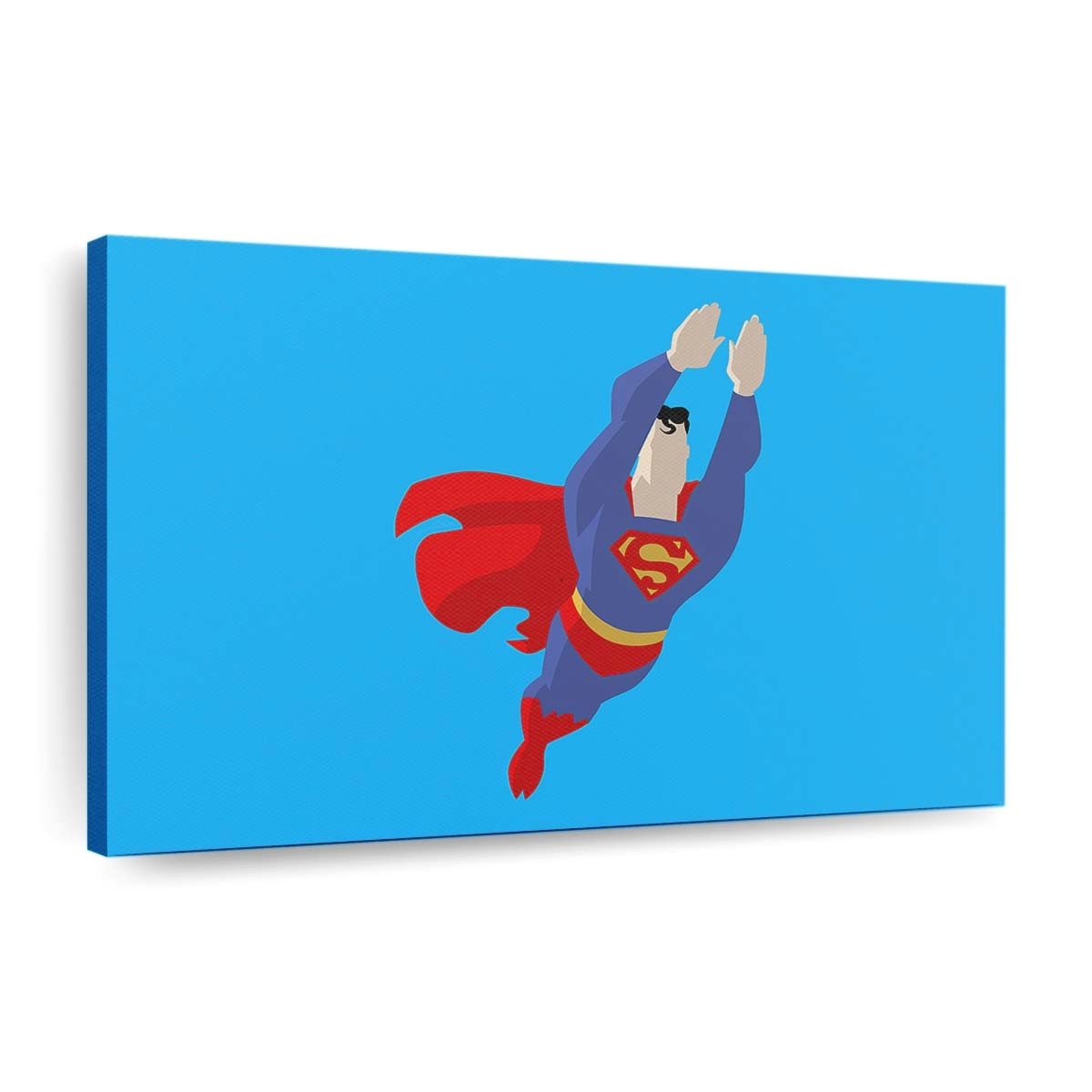 Superman Minimalism 5 Leinwandbilder | Wanddeko