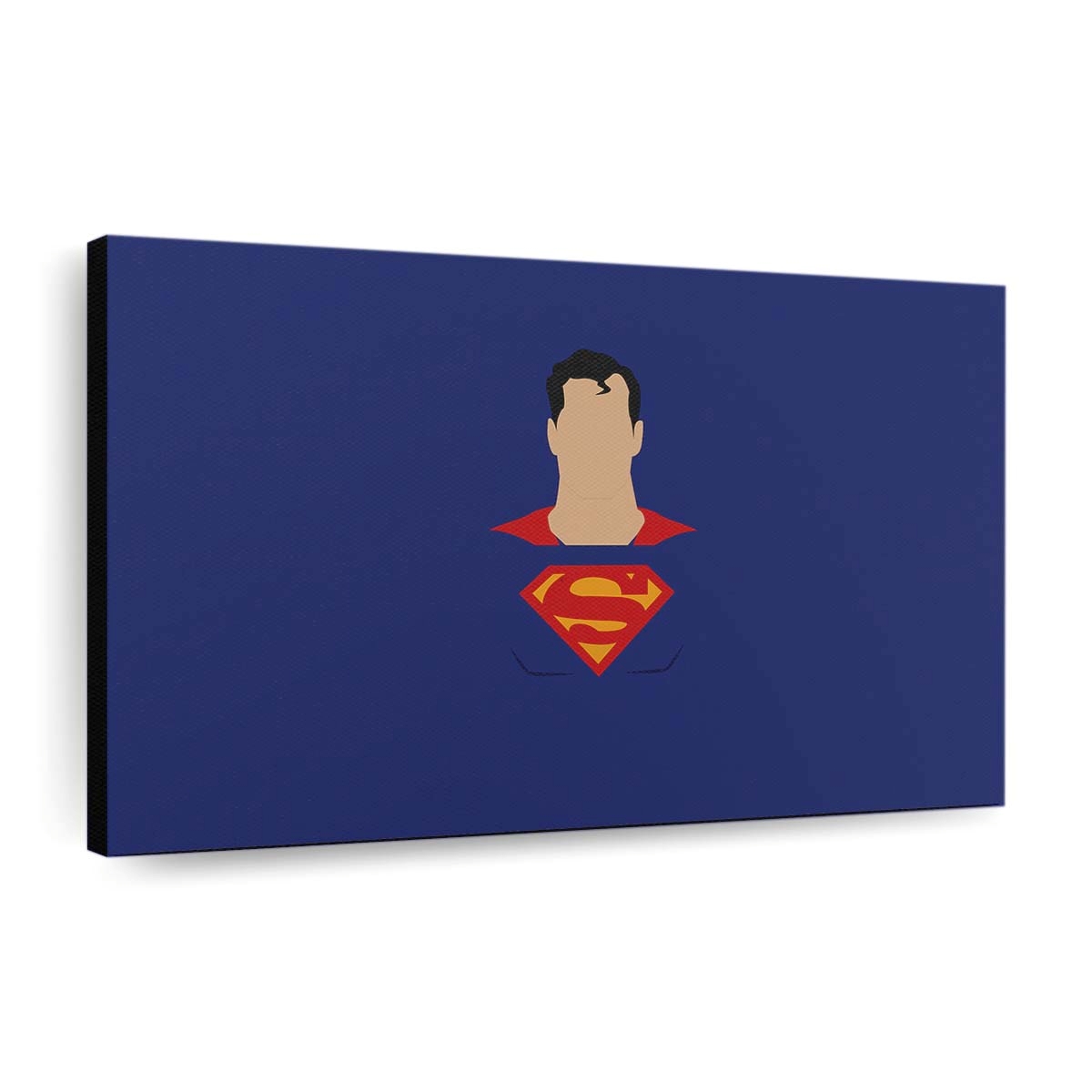 Superman Minimalism Art Leinwandbilder | Wanddeko