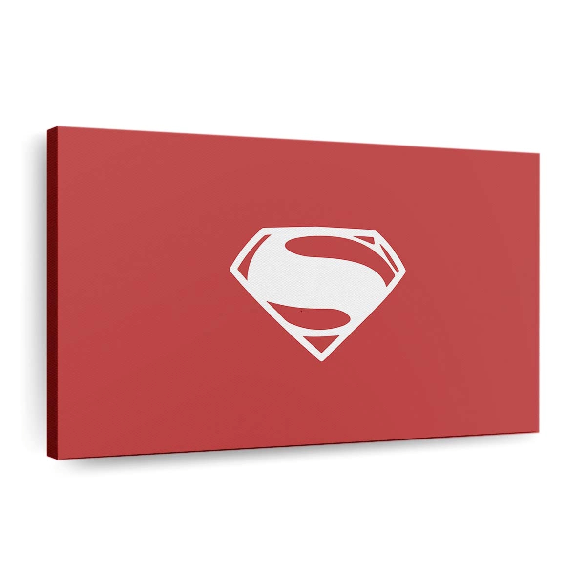 Superman Minimalism Logo 2 Leinwandbilder | Wanddeko