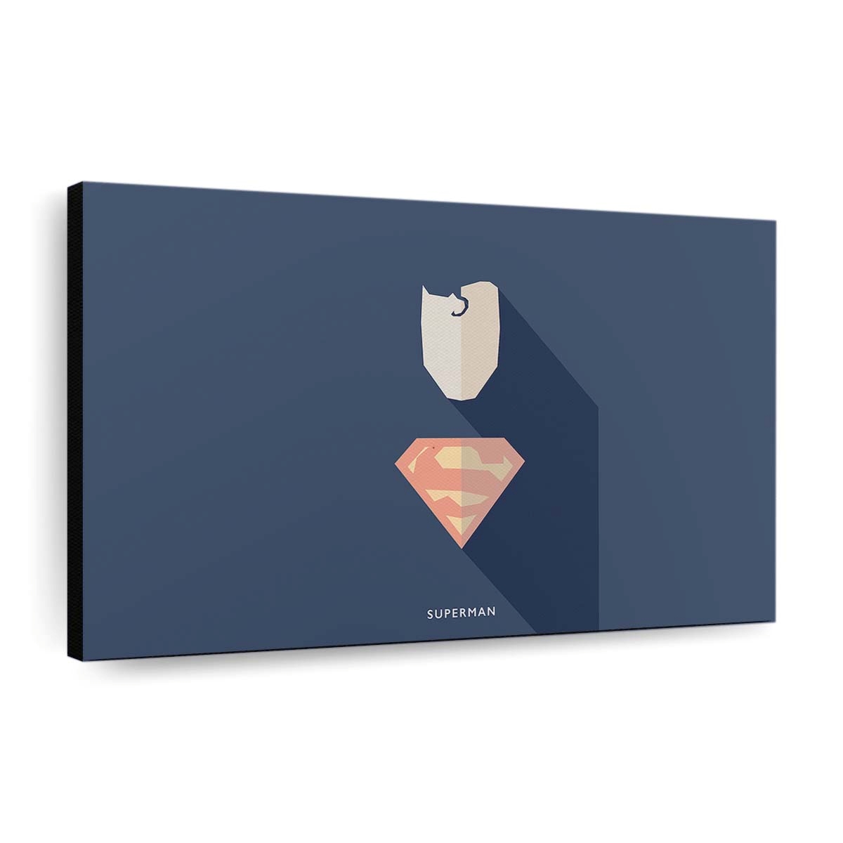 Superman Minimalists Leinwandbilder | Wanddeko
