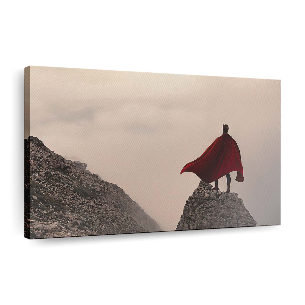 Superman Mountains Leinwandbilder | Wanddeko