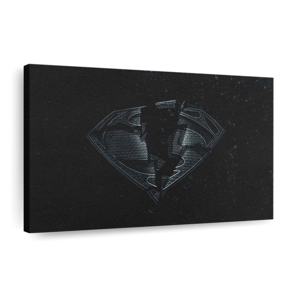 Superman Negative Space Leinwandbilder | Wanddeko