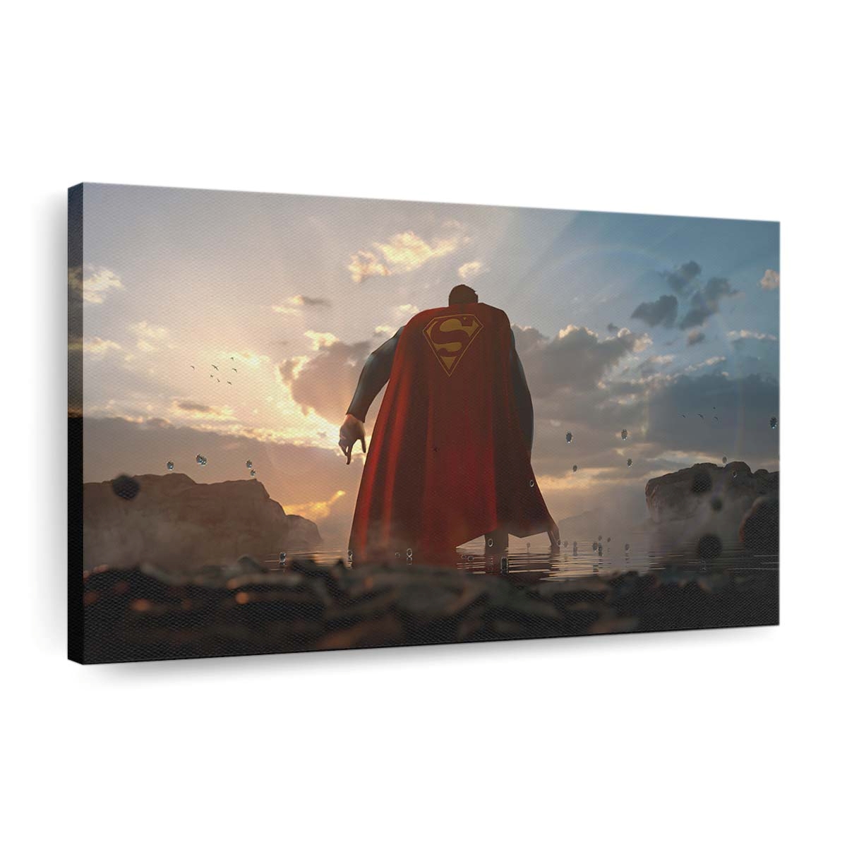 Superman Rebirth Leinwandbilder | Wanddeko