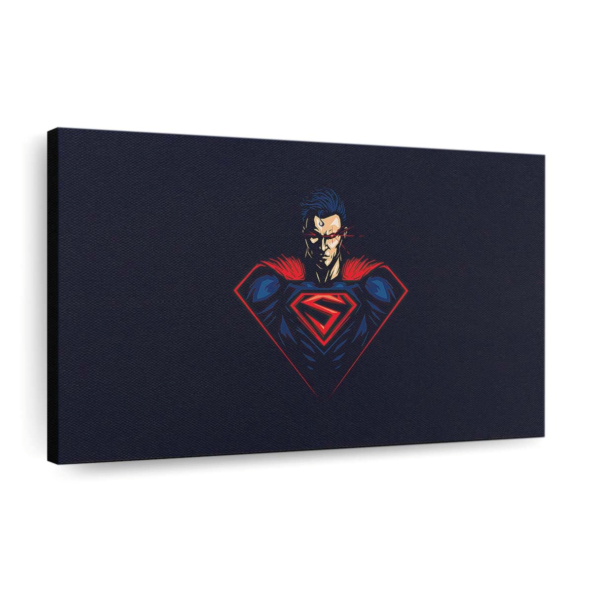 Superman Red Eye Minimalism Leinwandbilder | Wanddeko