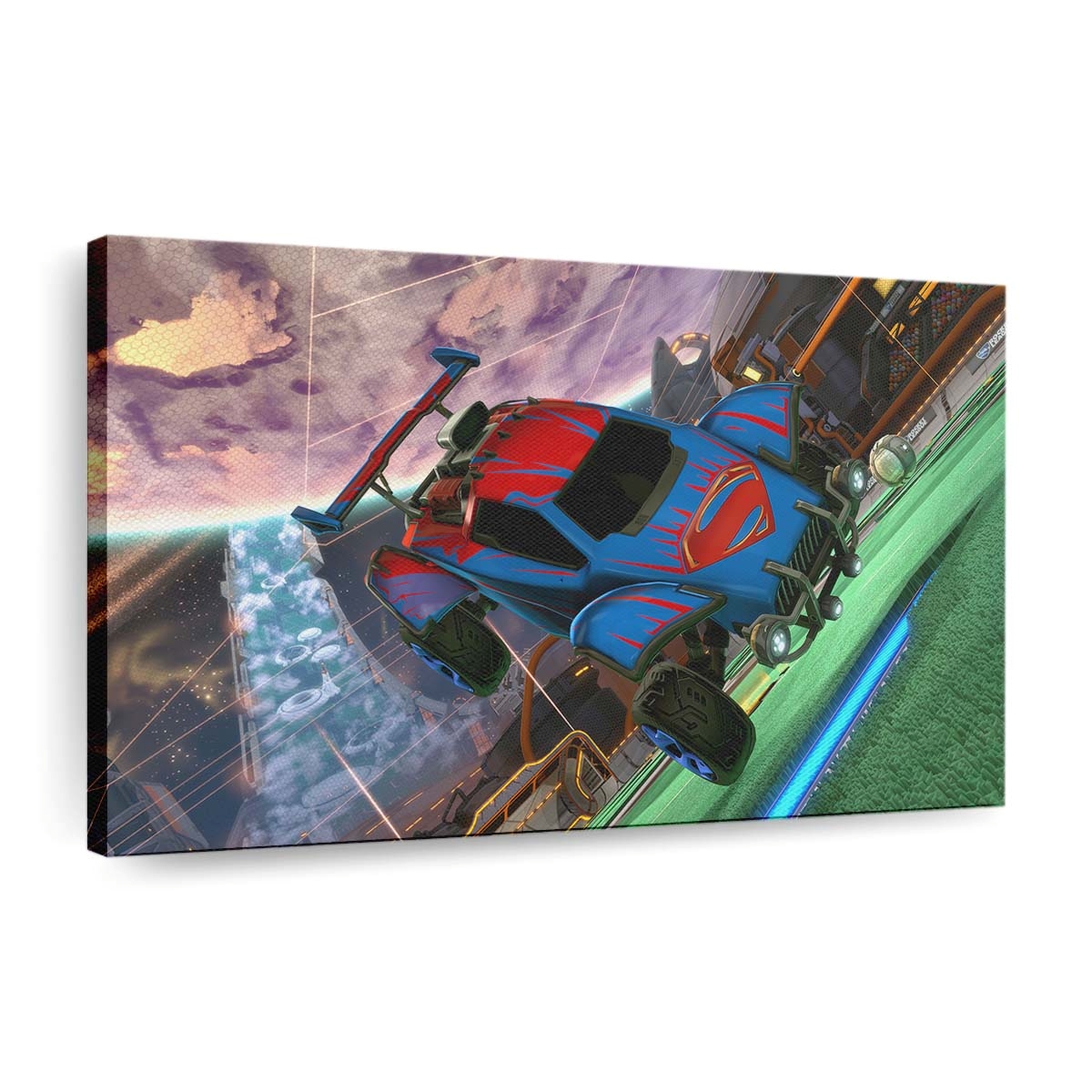 Superman Rocket League Dlc Leinwandbilder | Wanddeko