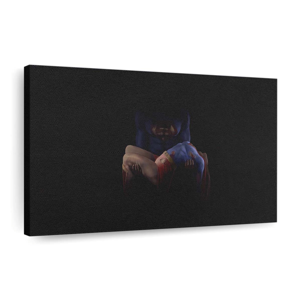 Superman Saved Supergirl Leinwandbilder | Wanddeko