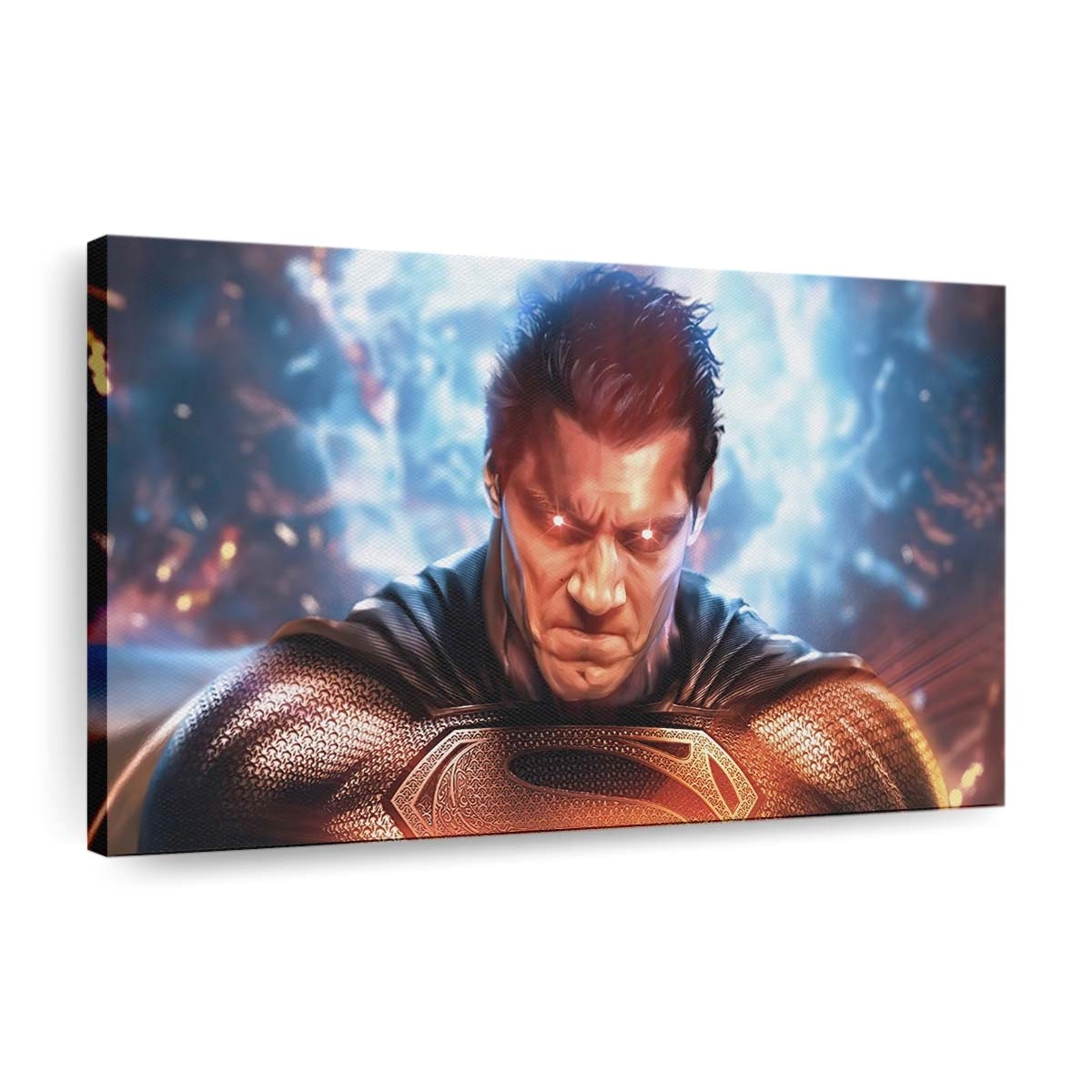 Superman The Man Of Tomorrow Black Suit Leinwandbilder | Wanddeko