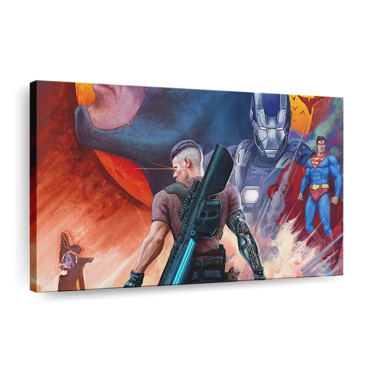 When Two Worlds Collide Leinwandbilder | Wanddeko