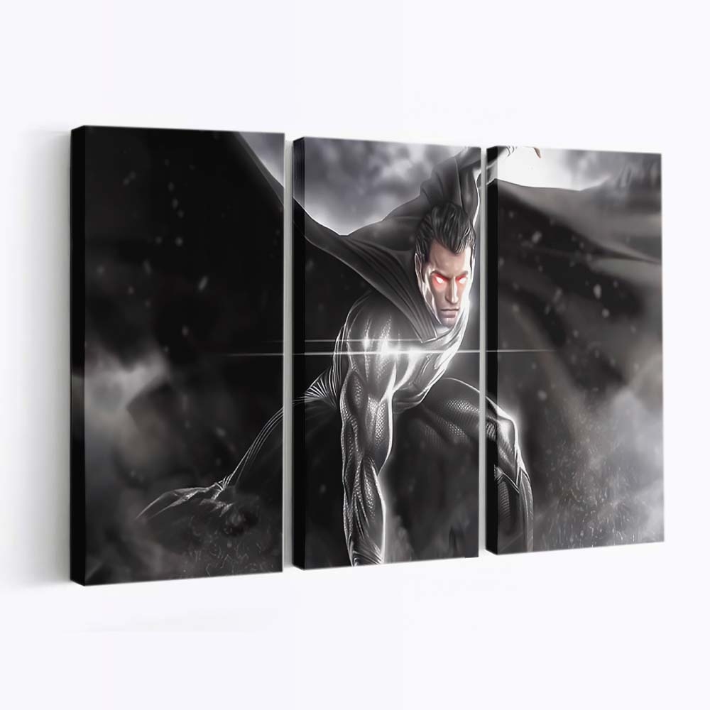 2020 Black Superman Leinwandbilder | Wanddeko