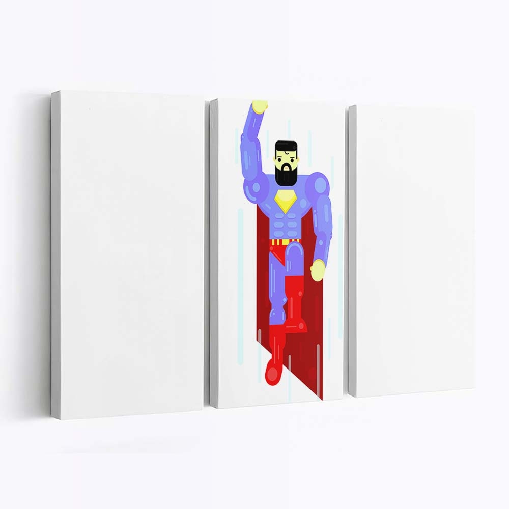 Arab Superman Leinwandbilder | Wanddeko