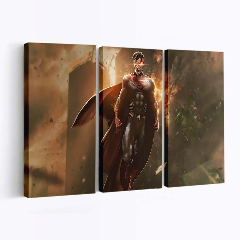 Evil Superman Concept Art Knightmare Leinwandbilder | Wanddeko