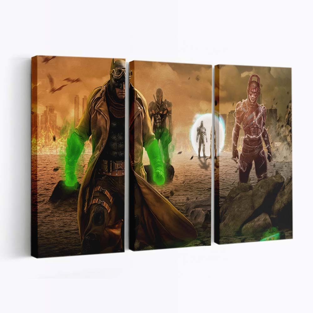 Fallen Kryptonian Knightmare Vision Leinwandbilder | Wanddeko