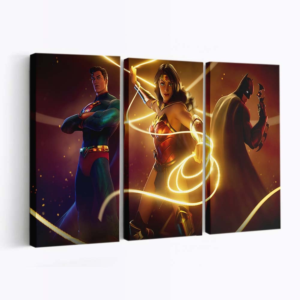 Fortnite Dc Heroes Leinwandbilder | Wanddeko