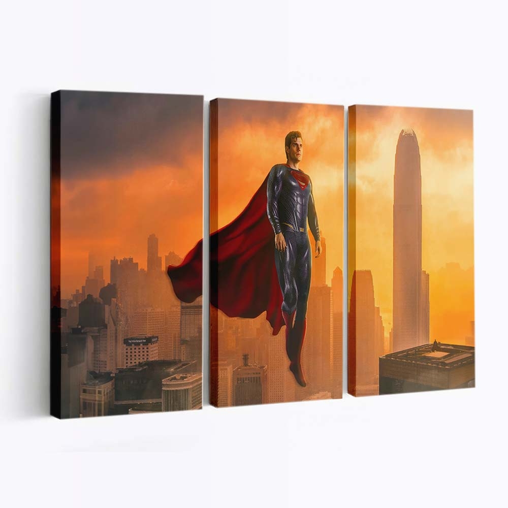 Henry Cavill Iconic Superman Leinwandbilder | Wanddeko