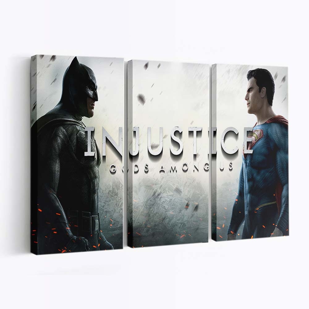 Injustice Gods Among Us Bvs Key Art Leinwandbilder | Wanddeko
