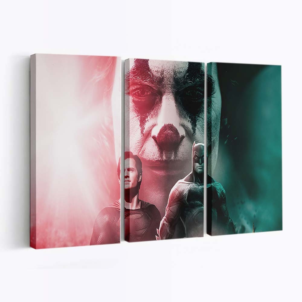 Joker Superman Batman Leinwandbilder | Wanddeko