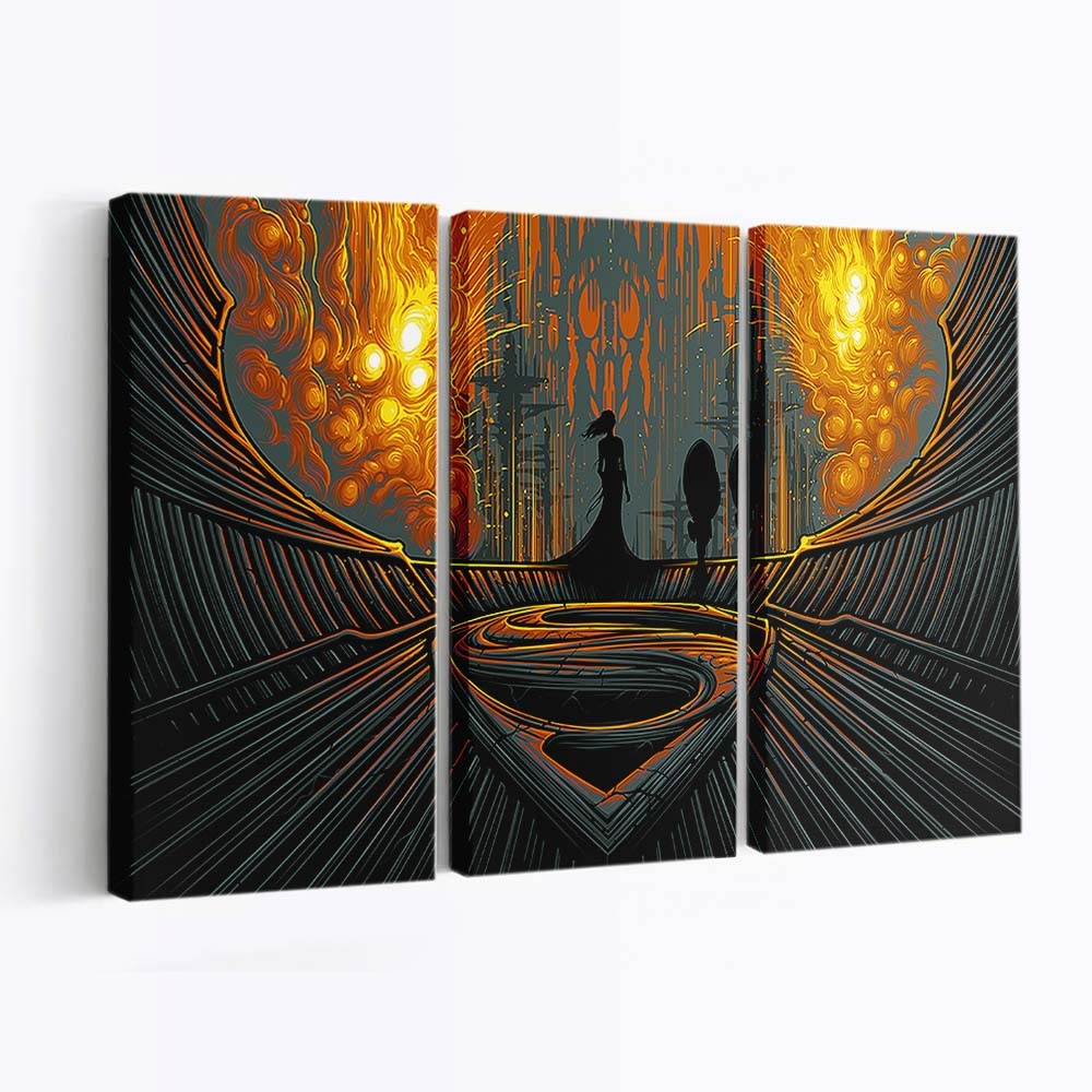 Man Of Steel Artistic Poster Leinwandbilder | Wanddeko man of steel artistic poster k1