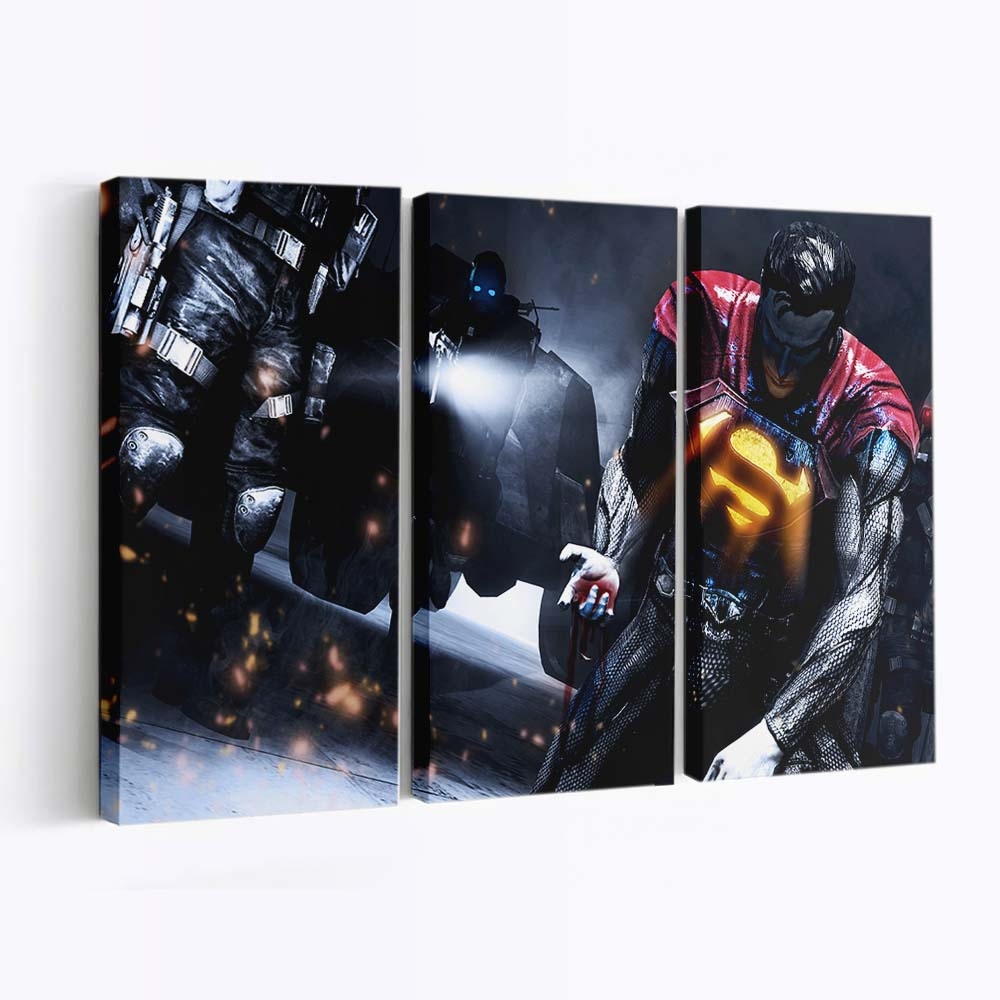 Superman Comic Art Leinwandbilder | Wanddeko