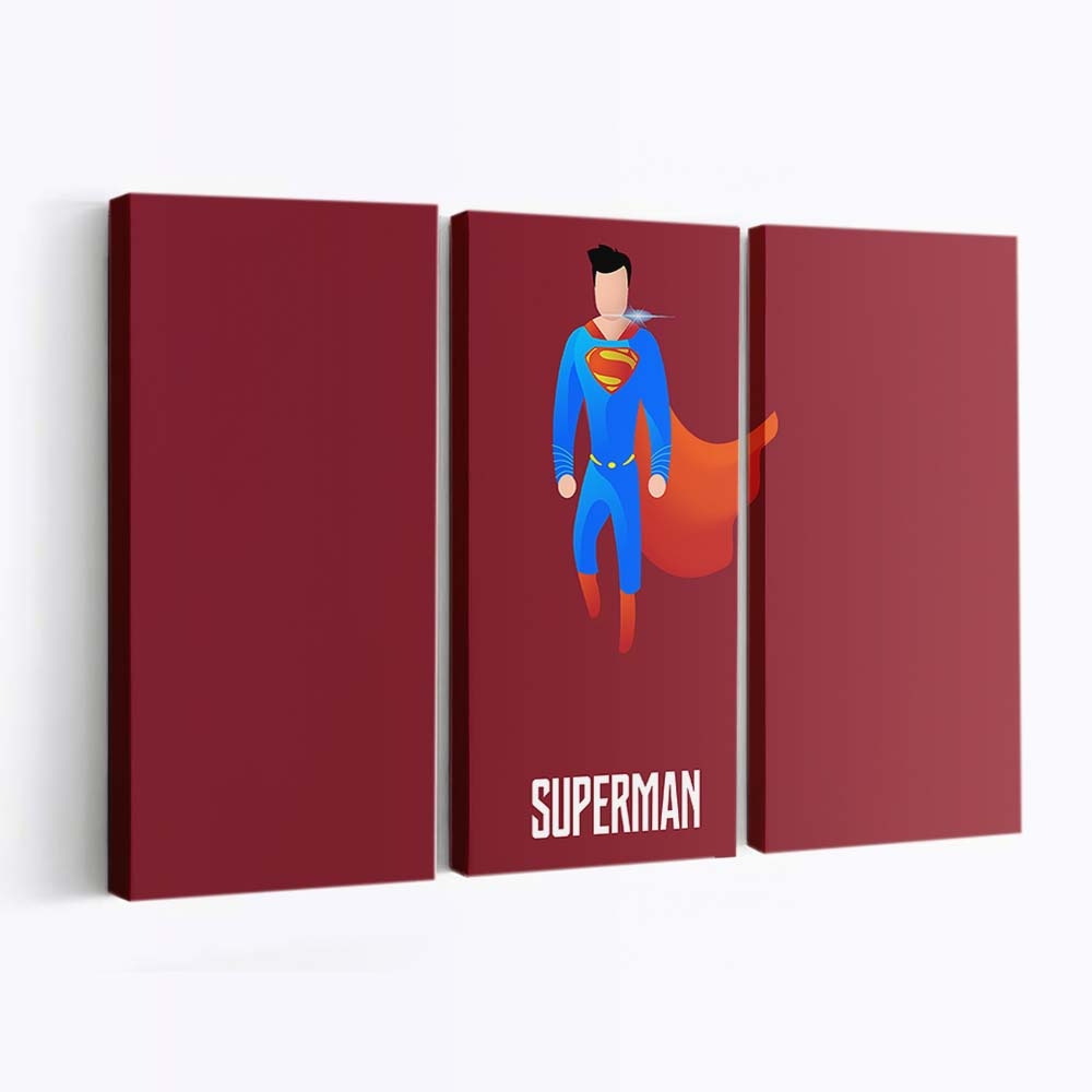Superman Illustration Leinwandbilder | Wanddeko