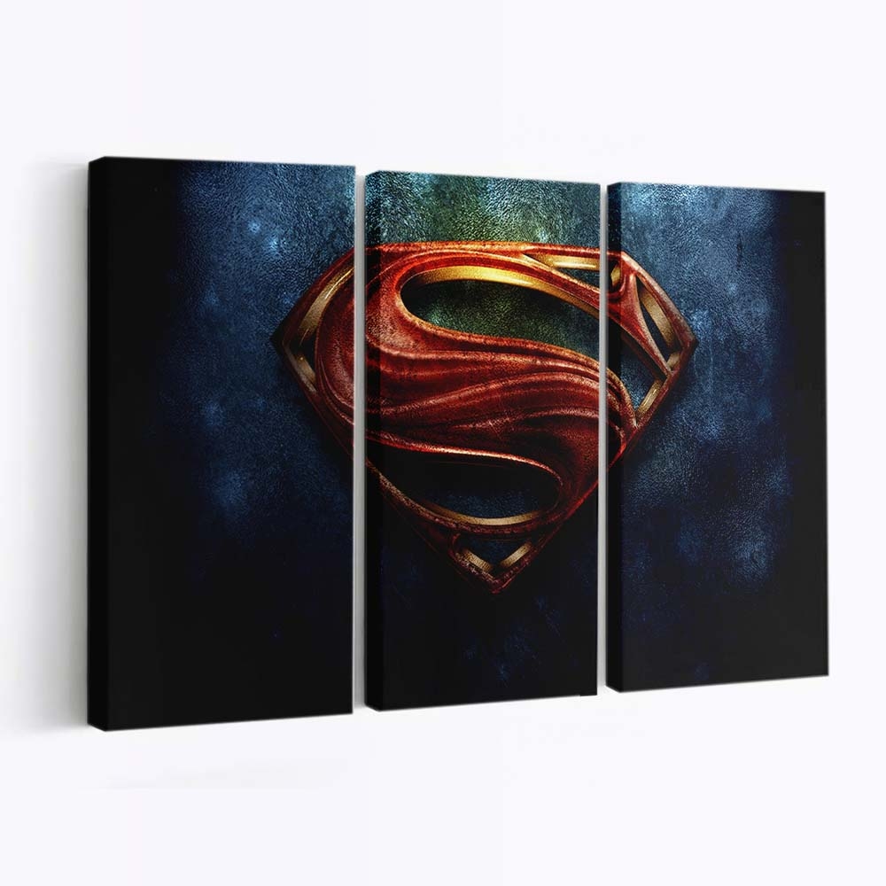 Superman Logo Art 2 Leinwandbilder | Wanddeko