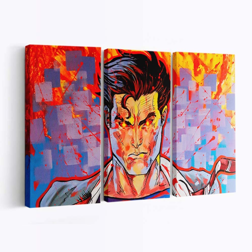 Superman Opening Shirt Leinwandbilder | Wanddeko