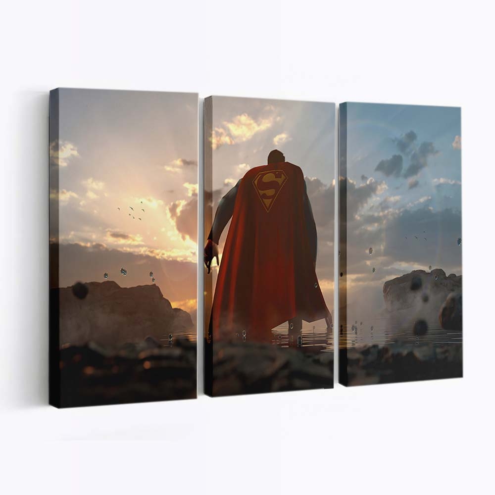 Superman Rebirth Leinwandbilder | Wanddeko