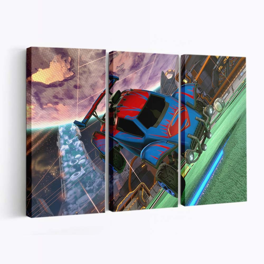 Superman Rocket League Dlc Leinwandbilder | Wanddeko
