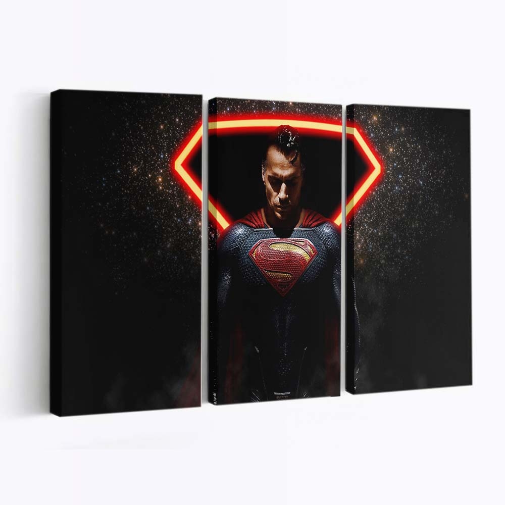 Superman The Knight Leinwandbilder | Wanddeko