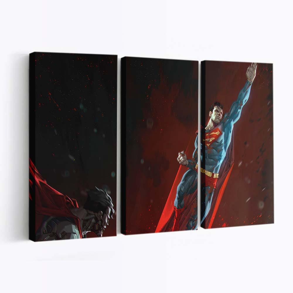 Undefeated Superman Leinwandbilder | Wanddeko