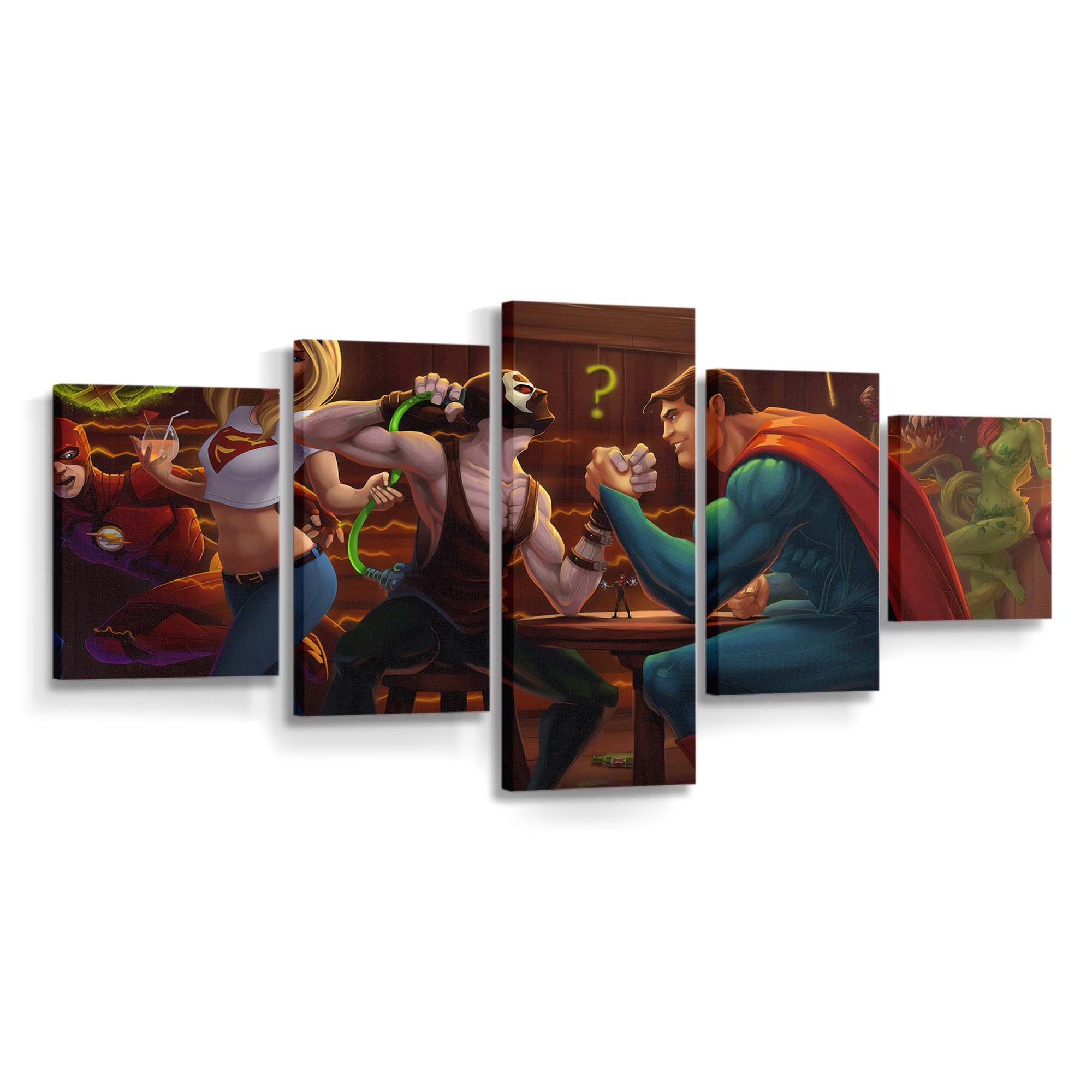 Bane And Superman Leinwandbilder | Wanddeko Bane And Superman Leinwandbilder | Wanddeko