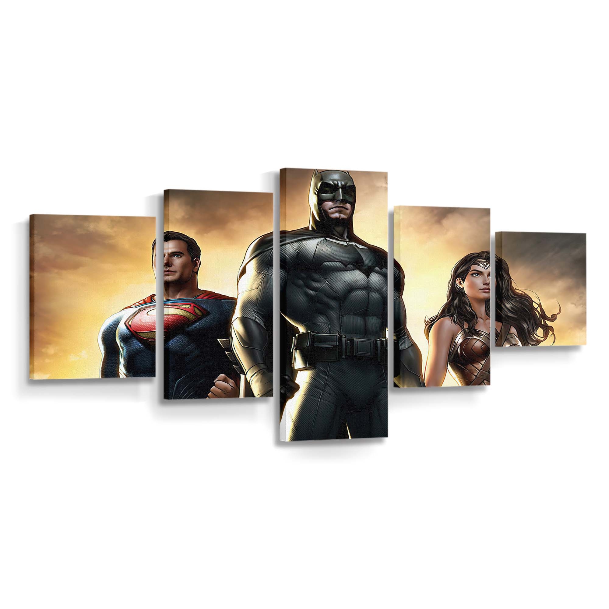 Dawn Of Justice Superheroes Leinwandbilder | Wanddeko Dawn Of Justice Superheroes Leinwandbilder | Wanddeko