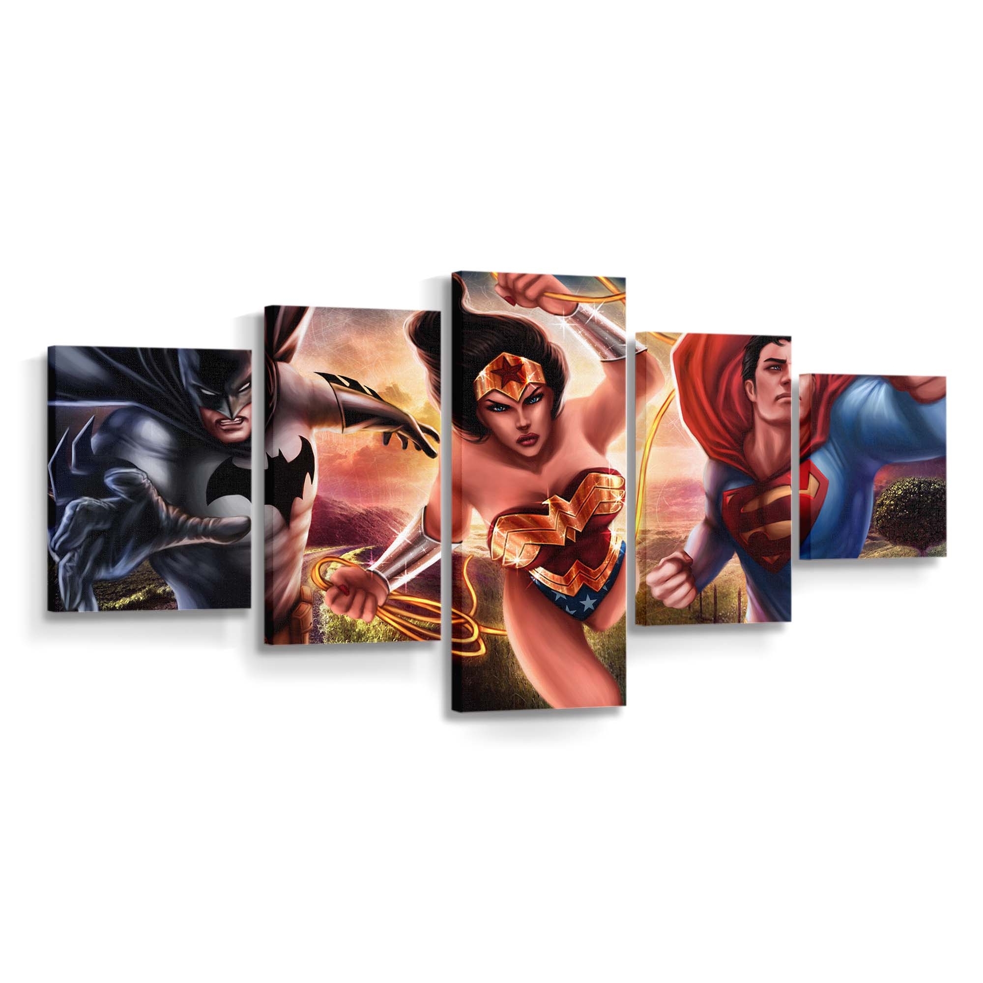 Dc The Trinity Art Leinwandbilder | Wanddeko Dc The Trinity Art Leinwandbilder | Wanddeko