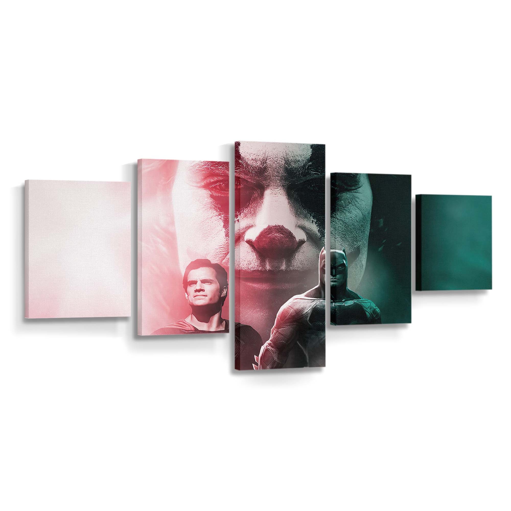 Joker Superman Batman Leinwandbilder | Wanddeko Joker Superman Batman Leinwandbilder | Wanddeko